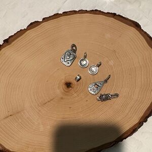 Brighton Silver Heart Pendant Charm